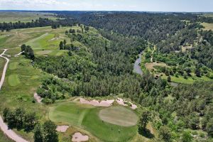 CapRock Ranch 18th Reverse Aerial